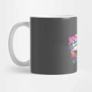 Graffiti-inspired portraiture Mouse Mug